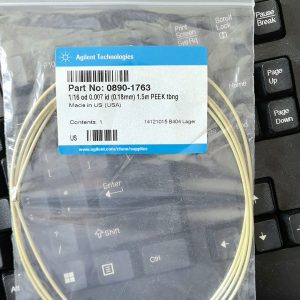 0890-1763 Agilent liquid phase pipeline, PEEK, 1.6 mm outer diameter, 0.18 mm inner diameter, 1.5 m.